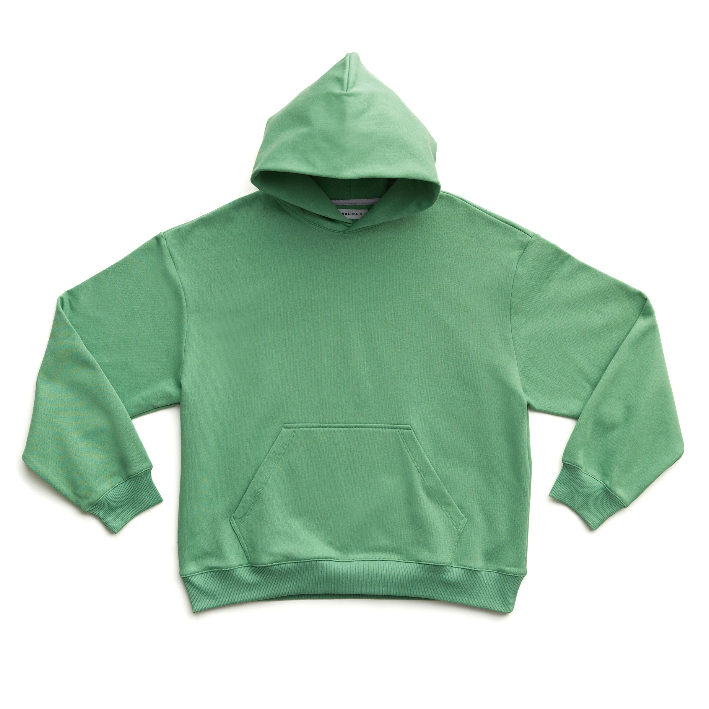 Plain Hoodie, Medium Green